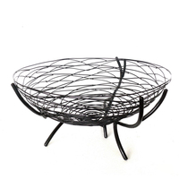 Panier à œufs antique en fil de fer écologique portable et outil de battage Chaman Inde