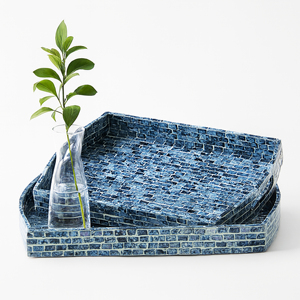 Handmade Eco-Friendly Folk Art <b>Lacquerware</b> Tray Vietnam High Quality Decorative Handicraft VietnamCrafts Custom Wholesale Export - Product Image 4