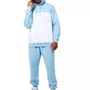 Alta calidad al por mayor de impresión personalizada Fitness Mens PulloverChándal Gimnasio Pantalón Jogging Hombres Chándal Sudaderas Hombres - Product Image 1