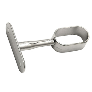 Soporte de Barra Central Ovalada en Níquel - Product Image 1