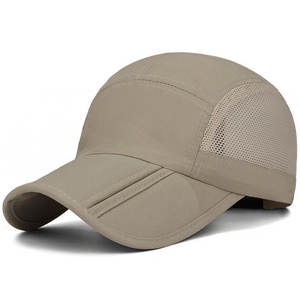 Casquettes de baseball de haute qualité en toile marron à couronne moyenne pour hommes, logo personnalisé, broderie bicolore, 9forty, 5 panneaux, cadre en A - Product Image 1