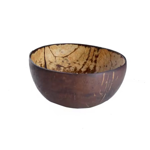 Cuencos de cáscara de coco Natural 100% para uso comercial de alimentos, vajilla de madera desechable moderna para almacenamiento de postres de frutas y acampar - Product Image 1