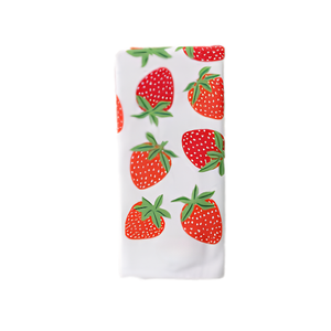 Serviette de cuisine florale motif coquelicot rouge en coton 40x60cm 180GSM 200TC, torchon imprimé, certifié BSCI, faible MOQ, OEM ODM, Inde, fourniture en gros personnalisée - Product Image 2