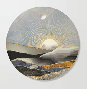 Tabla de cortar de madera Tema marino de madera natural Tabla de cortar decorativa para mesa y accesorios de decoración de cocina - Product Image 5