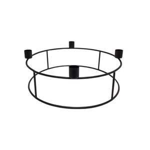 Impressionnant Design fer métal avent bougeoir noir fini pour la maison noël événement fête éclairage décoratif personnalisé en vrac - Product Image 5