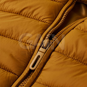 Chaleco Ligero Informal de Invierno para Hombre, Transpirable, Ecológico, Relleno 100% Poliéster, Personalizable, de Alta Calidad, con Cuello en V - Product Image 6