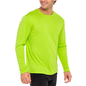 Chemise de sport à manches longues pour homme, vêtements de sport pour la salle de sport, la course à pied, les activités de plein air, vêtements de sport personnalisables, respirante, chemises de fitness pour homme - Product Image 2