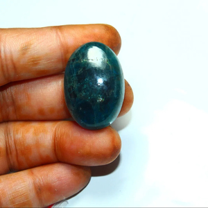 Très Rare Brillant Apatite Pierre Bleu Apatite Pierre Précieuse Pour Bijoux 100% Naturel Pierre Lâche Superbe Cabochon Prix De Gros Gemme - Product Image 1