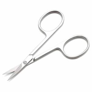 Tijeras para cutículas de acero inoxidable con punta extra afilada - Product Image 2