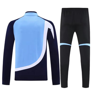Survêtements de sport pour hommes 2 pièces, entièrement zippés, respirants, 100 % coton, personnalisables, haute qualité, faible MOQ, vente en gros - Product Image 2