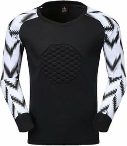 Uniformes de portero protectores para hombre, camisetas de fútbol, Protector de esponja, ropa de portero de entrenamiento de fútbol, pantalones, trajes - Product Image 2