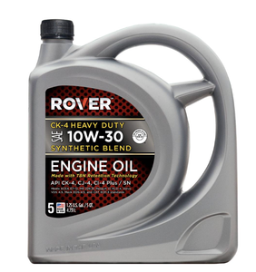 ROVER CK-4 Heavy Duty Automotive Lubricant Anti-Wear <b>SAE</b> 10W-<b>30</b> Engine <b>Oil</b> 3 Pack 5 Quart - Product Image 1