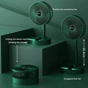 Ventilateur pliable réglable, nouveau mini ventilateur de bureau portable alimenté par USB, rechargeable à domicile, faible bruit, avec refroidissement 5V, portable et pliable - Product Image 5