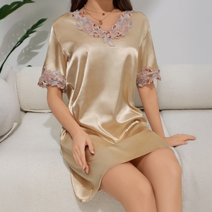 Women's <b>Pink</b> Striped <b>Bear</b> Print Long Sleeve Pajama Set Soft Sleepwear - Product Image 3