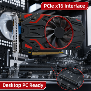การ์ดจอ <span class=keywords><strong>GTX</strong></span> <span class=keywords><strong>550</strong></span> <span class=keywords><strong>Ti</strong></span> 1GB GDDR5 128Bit พัดลมเดี่ยว PCI Express 2.0 X16 DirectX 11 สำหรับเล่นเกมบนคอมพิวเตอร์ตั้งโต๊ะ - Product Image 4