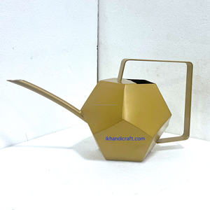 ผู้ผลิตโดยตรง ขายส่ง บัวรดน้ำเหล็กกล้าทรงหกเหลี่ยม ทำมือ ความจุ 1.3 ลิตร พับได้ เป็นมิตรกับสิ่งแวดล้อม ทนทาน - Product Image 5