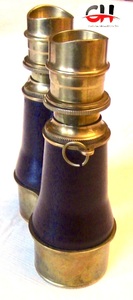 กล้องส่องทางไกลแก้วทำด้วยมือสไตล์วินเทจและกล้องโทรทรรศน์โบราณของขวัญแปลกใหม่ด้วยเทคนิคการเคลือบรูปทรงกลม - Product Image 3