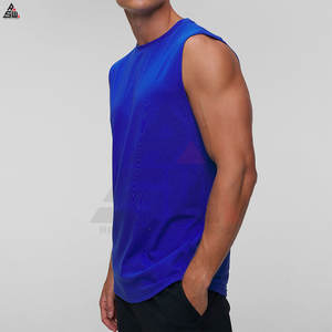 เสื้อกล้ามผู้ชายสไตล์ใหม่ ผ้าถักผสมใยไผ่ แห้งเร็ว ใส่สบาย เหมาะกับการออกกำลังกาย ฟิตเนส หรือสวมใส่ลำลอง ขายส่ง ระบายอากาศได้ดี - Product Image 6