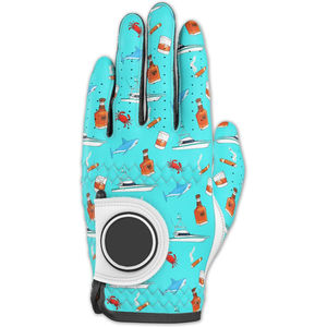 Best-seller Gants de golf en cuir Cabretta de qualité supérieure pour gaucher avec logo personnalisé en peau de mouton de qualité élégante Applicabilité sportive - Product Image 1