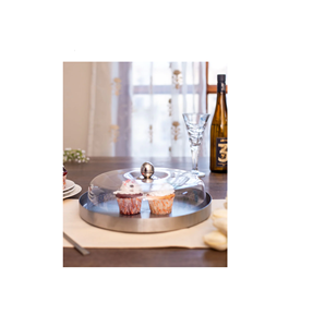 Luminum-Soporte de pastel y alentina, tapa acrílica de forma redonda - Product Image 6