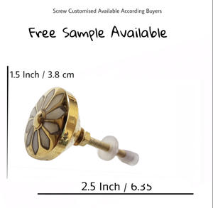 Boutons de nacre modernes Poignée de porte d'armoire faite à la main pour cuisine chambre salle de bain salon armoire pour tiroir - Product Image 3