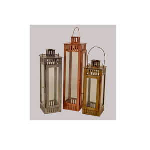 Vendedor al por mayor de farol de metal con mango colgante multicolor y farol de metal de tamaño personalizado para la venta - Product Image 1