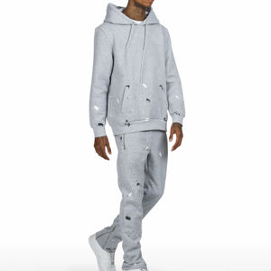 Sweat-shirts d'hiver confortables personnalisés 2025, dernier style, survêtement de sport, 100% coton respirant, imprimé, jogging, entraînement, homme, rapide - Product Image 5