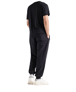 100% coton pour hommes pour polos avec motif de lettres T-shirts en tissu tricoté respirant à manches courtes - Product Image 3