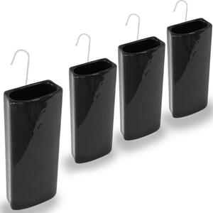 Umidificatori per radiatori in ceramica 8x4x19cm-evaporatori per acqua nera/grigio/bianca per riscaldamento domestico - Product Image 1