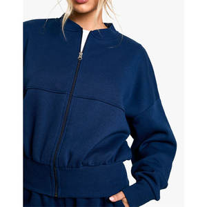 Conjunto Deportivo de 2 Piezas para Mujer, Chándal de Algodón para Correr y Entrenar, Ropa Deportiva de Alta Calidad, Venta al Por Mayor OEM - Product Image 4