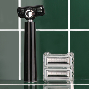 New 5 Refill OEM Shaving Blade Cartridges Mens Facial <strong>Razor</strong> 5 Layers <strong>Razor</strong> Blades Refills - Product Image 4