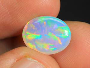 อัญมณีโอปอลทรงหลังเบี้ยทรงรังผึ้งเอทิโอเปียทรงวงรีอัญมณีโอปอลเอธิโอเปียนอัญมณี-ไฟหลากหลายหินธรรมชาติของขวัญสำหรับเขา - Product Image 4