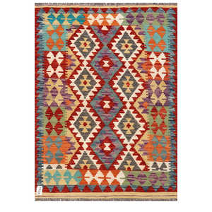 พรมกิลิม ไมมาณา อัฟกานิสถาน ขนาด 139 x 100 ซม. พรมปูพื้นและชุดพรม - Product Image 1