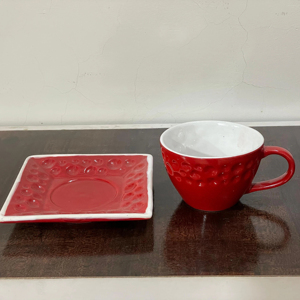 Elegant Blue <b>Porcelain</b> <b>Tea</b> Cup <b>Set</b> with Gift Box Solid Pattern Includes Matching Saucer for Enhancing Your <b>Tea</b> Experience - Product Image 1