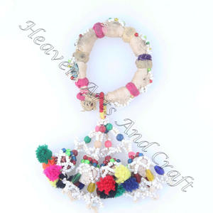Nueva llegada superventas Customsoft Pom Tassel suministro al por mayor de La India a buen precio del fabricante auténtico BANJARA - Product Image 5