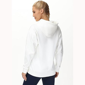 Alta calidad personalizado al por mayor de manga larga señora mujeres pulóver sudaderas con capucha OEM al por mayor anti-pilling transpirable sudaderas con capucha para mujer - Product Image 2