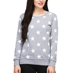 Nuevo diseño Otoño Invierno liso mujer sudaderas suelta pulóver mujer cuello redondo transpirable Mujer sudadera - Product Image 1