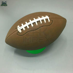 Nouveau Ballon de rugby multicolore de dernière conception Ballon de rugby de qualité personnalisée hautement cousu à la machine - Product Image 3