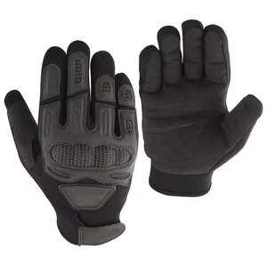 Guantes de moto personalizables de dedo completo para hombre, motocross antiimpacto, hechos de cuero para deportes al aire libre, uso táctico, logotipo propio - Product Image 4
