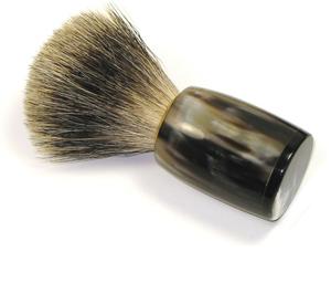 Fabrication fournisseur en gros blaireau à manche en corne blaireau de haute qualité blaireau à poils manche en corne - Product Image 6