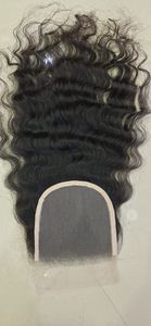 Extensiones de cabello humano Remy virgen 100% estilo rizado embalaje personalizado Natural suave para cierre 5X5 indio - Product Image 3