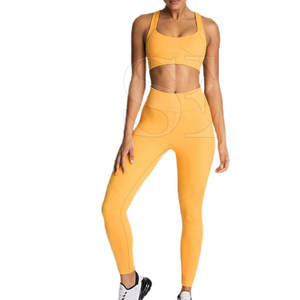 Conjunto de yoga para mujeres superventas Conjunto de yoga para mujeres de la mejor calidad Precio al por mayor Conjunto de yoga para mujeres para adultos - Product Image 1
