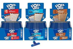 Brown Sugar Cinnamon Toaster Pastries, <b>Warm</b> Pop-Tarts Frosted Cinnamon Filling with Sweet Frosting - Product Image 3