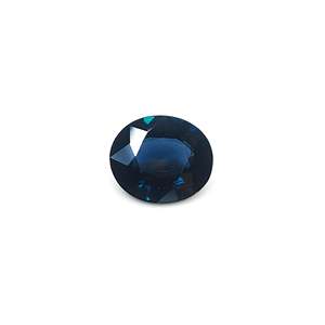 Saphir bleu naturel de Madagascar non chauffé 5,95 carats, pierre précieuse en vrac, taille brillant, taille émeraude, rectangle, couleurs gris clair - Product Image 1