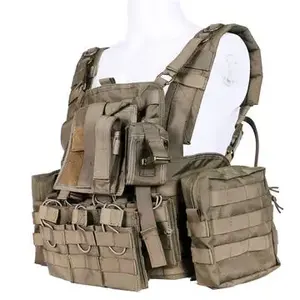 سترة تكتيكية شديدة التحمل بنظام وحدات Chaleco Tactico سترة حاملة ألواح للمقاتلين هجومية لتحميل المعدات - Product Image 1