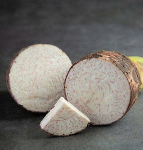 Taro surgelé IQF 100% frais, moitié coupé, pelé, racine du Vietnam - Product Image 1