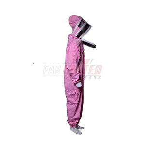 Traje de apicultura de cuerpo completo con velo desmontable y puños elásticos Traje de apicultura profesional con velo de esgrima y cremallera frontal - Product Image 6