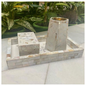 Brûleur d'encens Bakhoor avec incrustation d'os, fait main, Offre Spéciale parfum, plateau décoratif Madkhan - Product Image 1