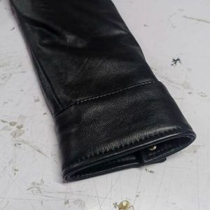 Vêtements de sport INDEX SPORTS WEAR, veste de moto en cuir de vache pour homme, noir et blanc, imprimé vache, doublure en fausse fourrure, fermeture éclair, vêtements d'hiver - Product Image 3