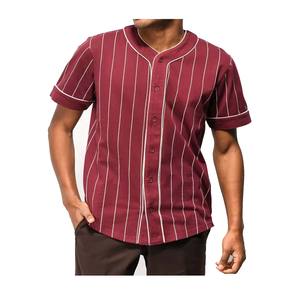 Yeni trend spor softbol üniforma forması ile aplike Logo yetişkin moda beyzbol forması - Product Image 4